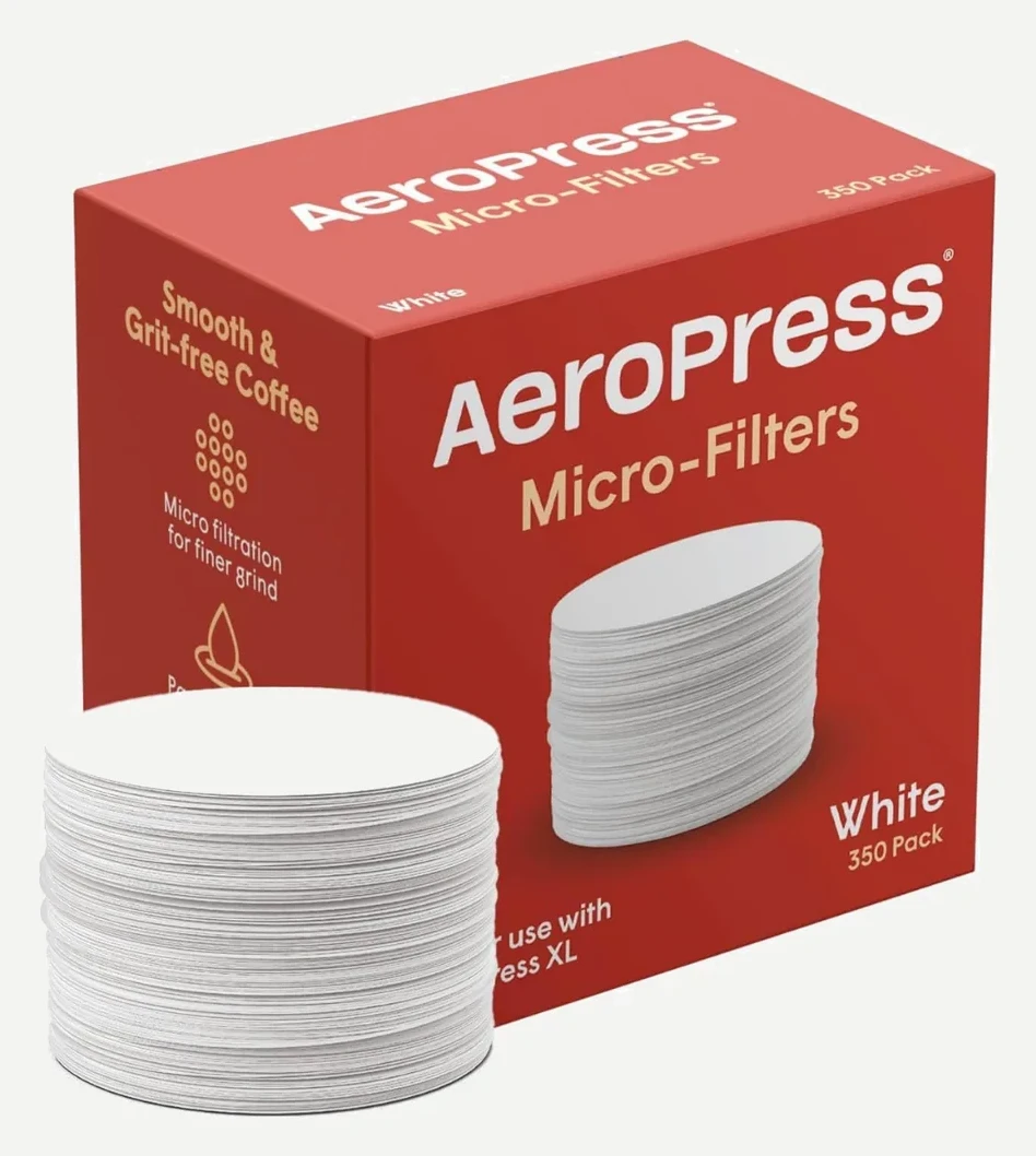 AeroPress White Paper Micro-Filters 350ct