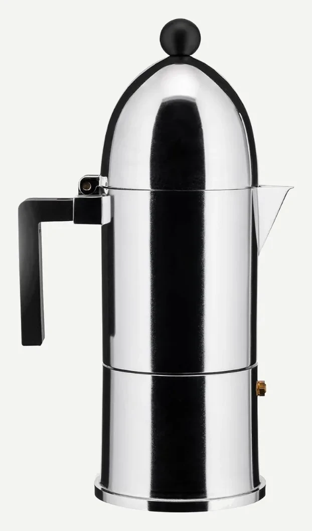 Alessi La Cupola Stovetop Espresso Maker 6 Cup