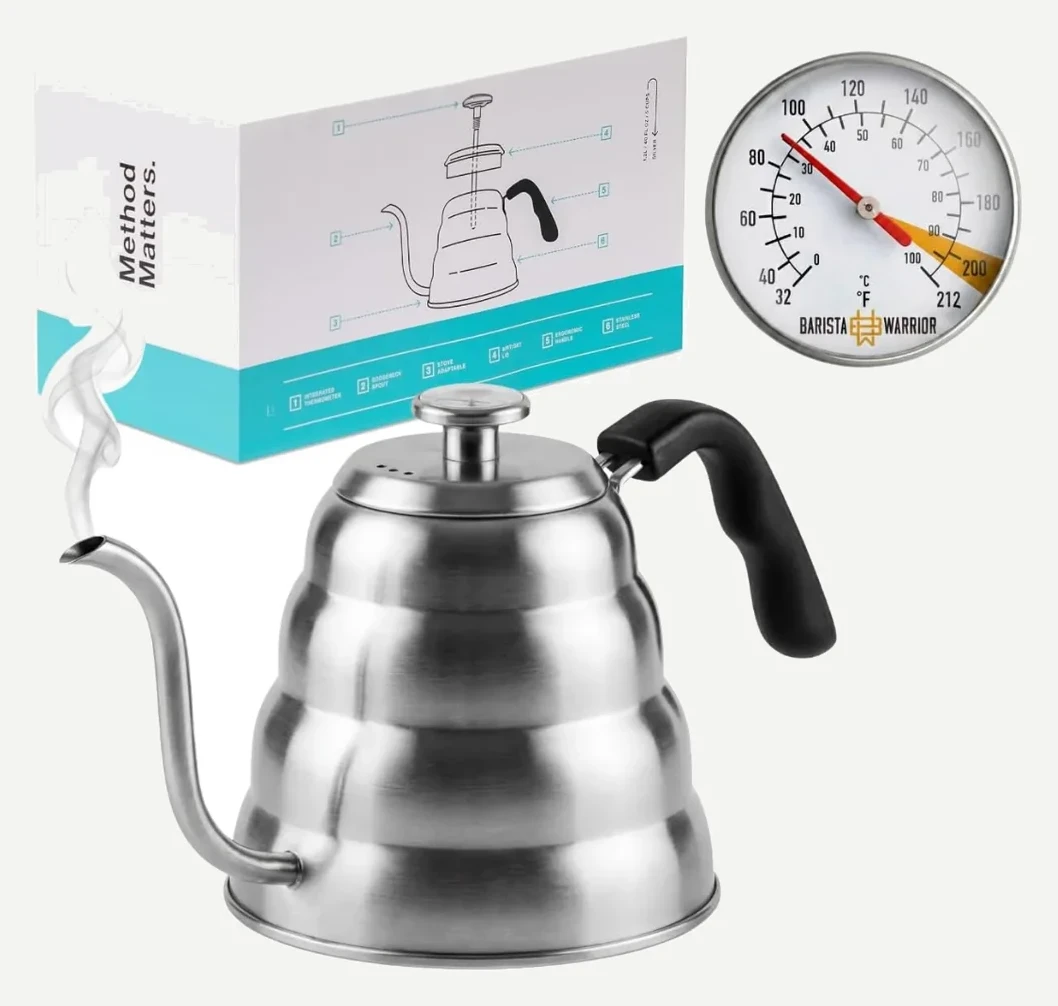 Barista Warrior Gooseneck Kettle 1.2L