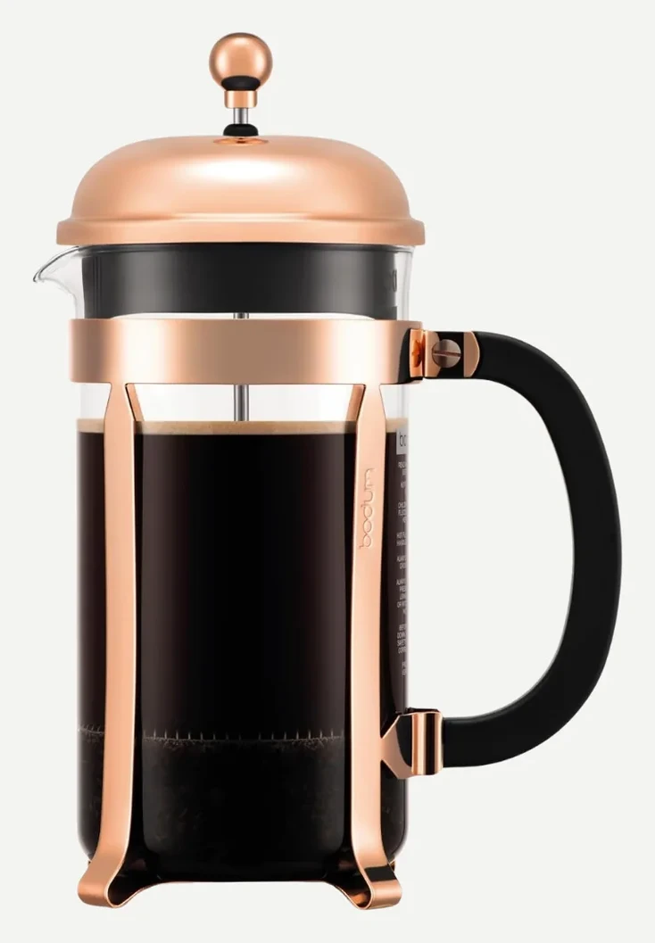 Bodum Chambord French Press 34oz, Copper