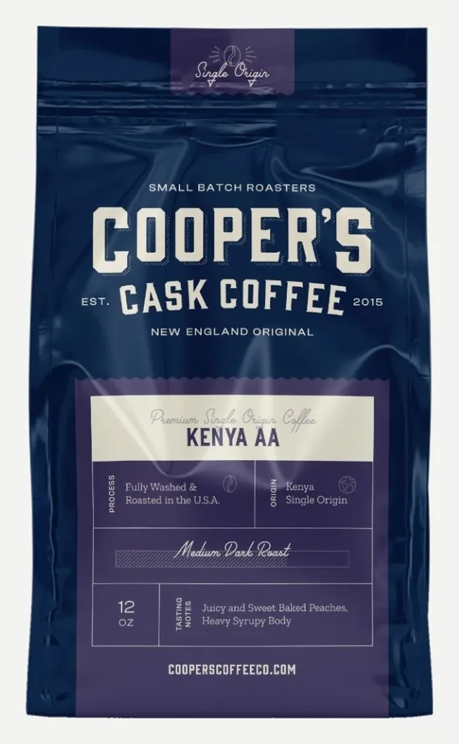 Cooper's Cask Kenya AA Medium Dark Roast