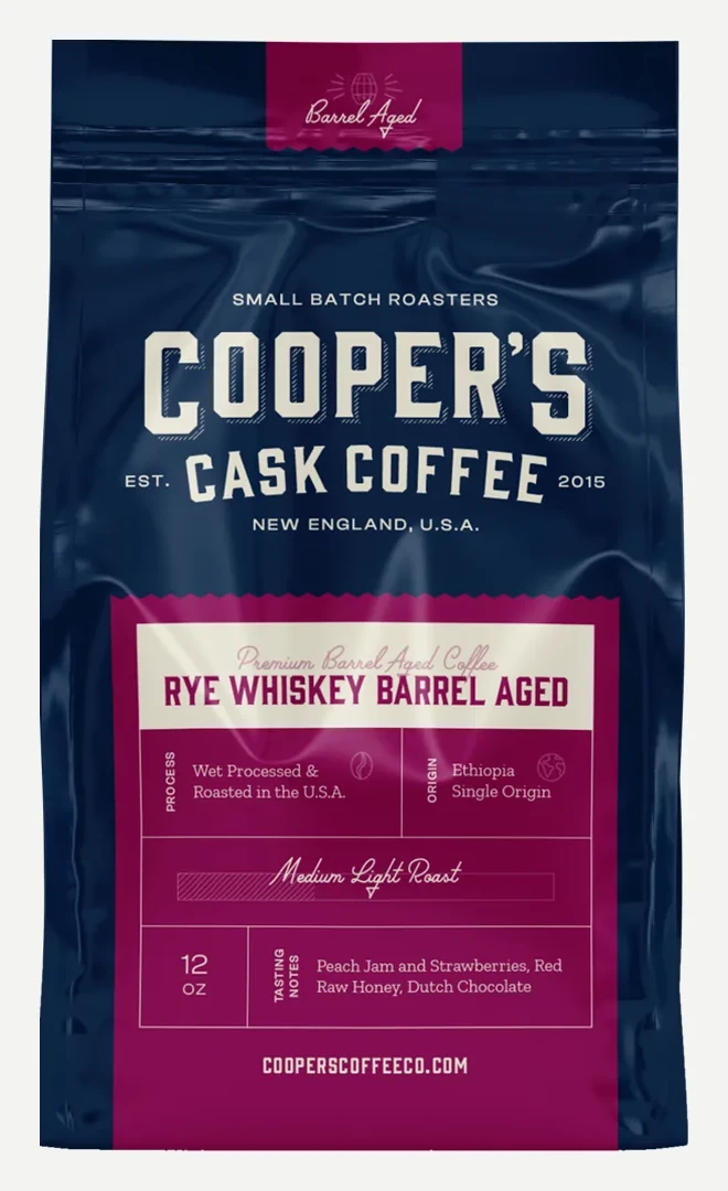 Cooper's Cask Rye Whiskey Barrel Aged