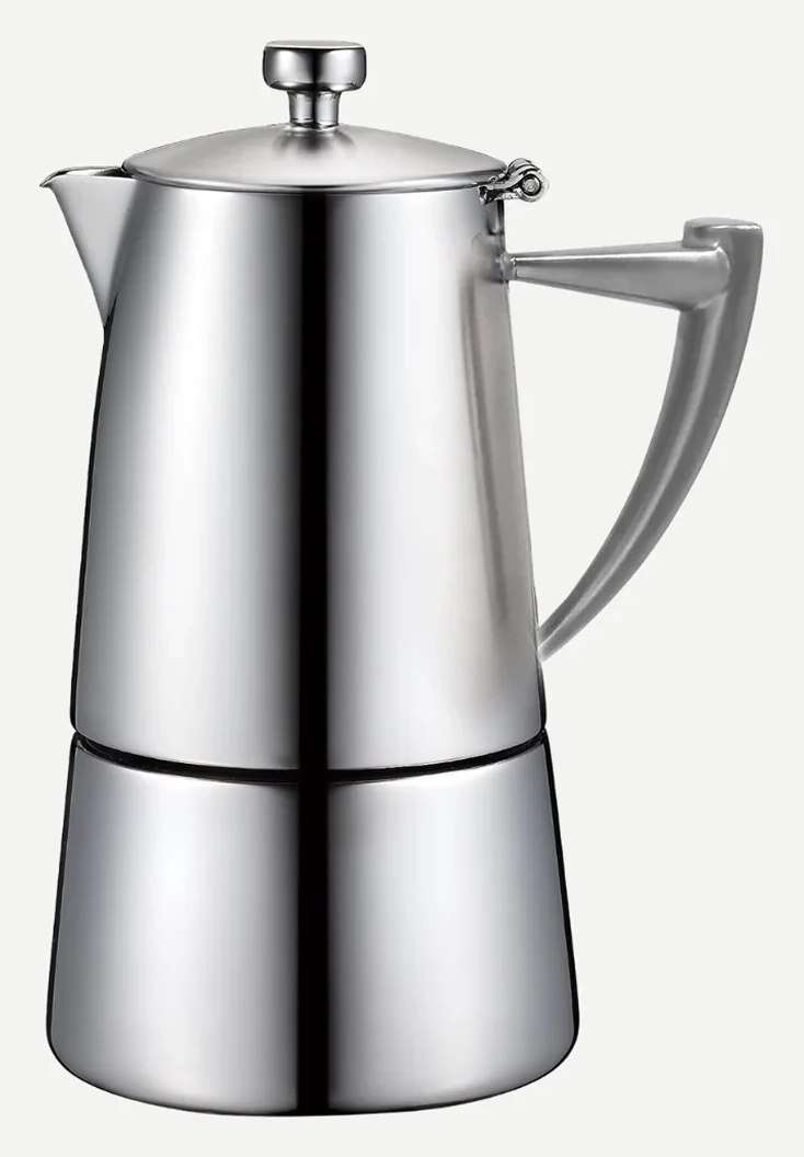Cuisinox Roma Stainless Moka Pot 4 Cup