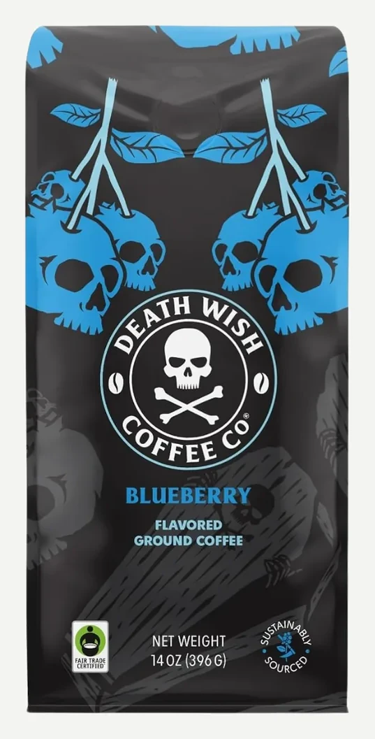 Death Wish Blueberry Coffee