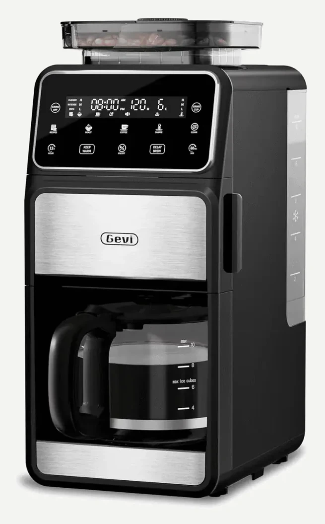 Gevi 10-Cup Grind & Brew Touchscreen