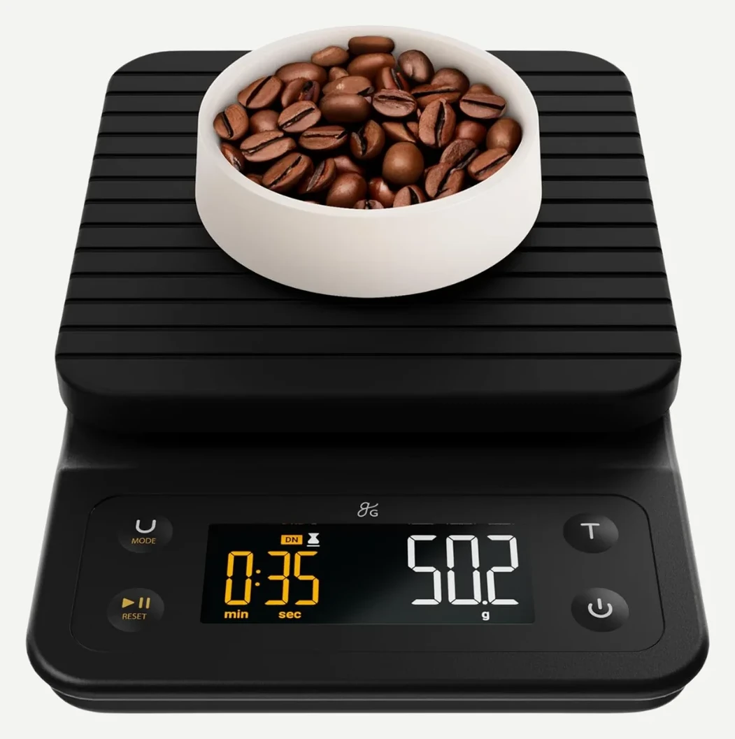 Greater Goods Coffee Scale with Timer