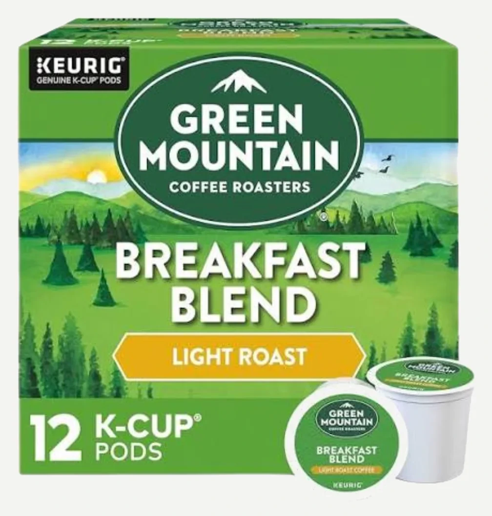 Green Mountain Coffee Roasters Breakfast Blend K-Cup Pods