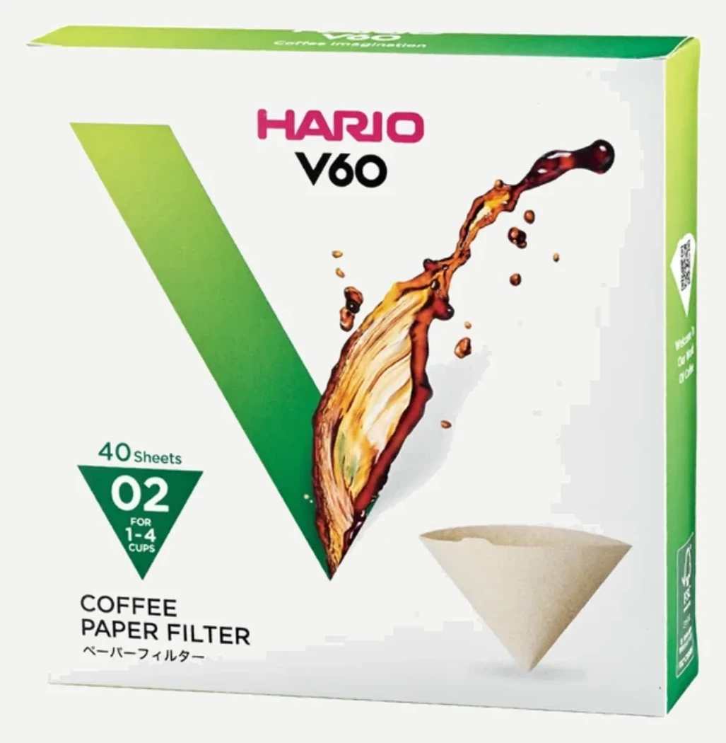 Hario V60 Paper Coffee Filters Size 02 200ct