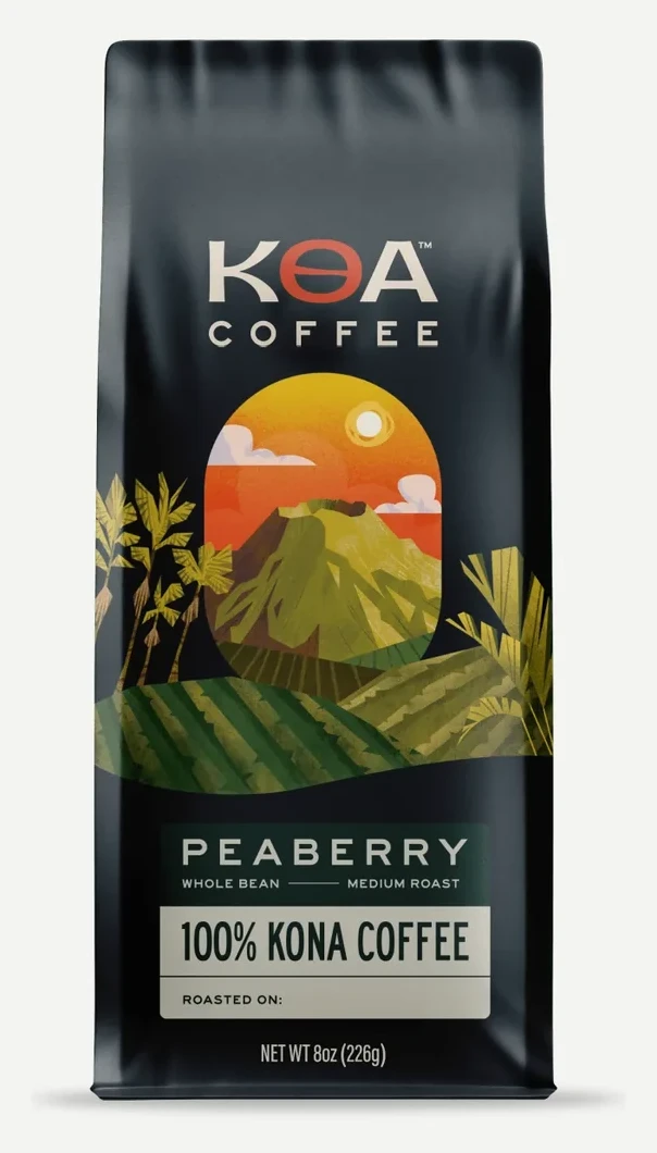 Koa Coffee Peaberry Medium Roast