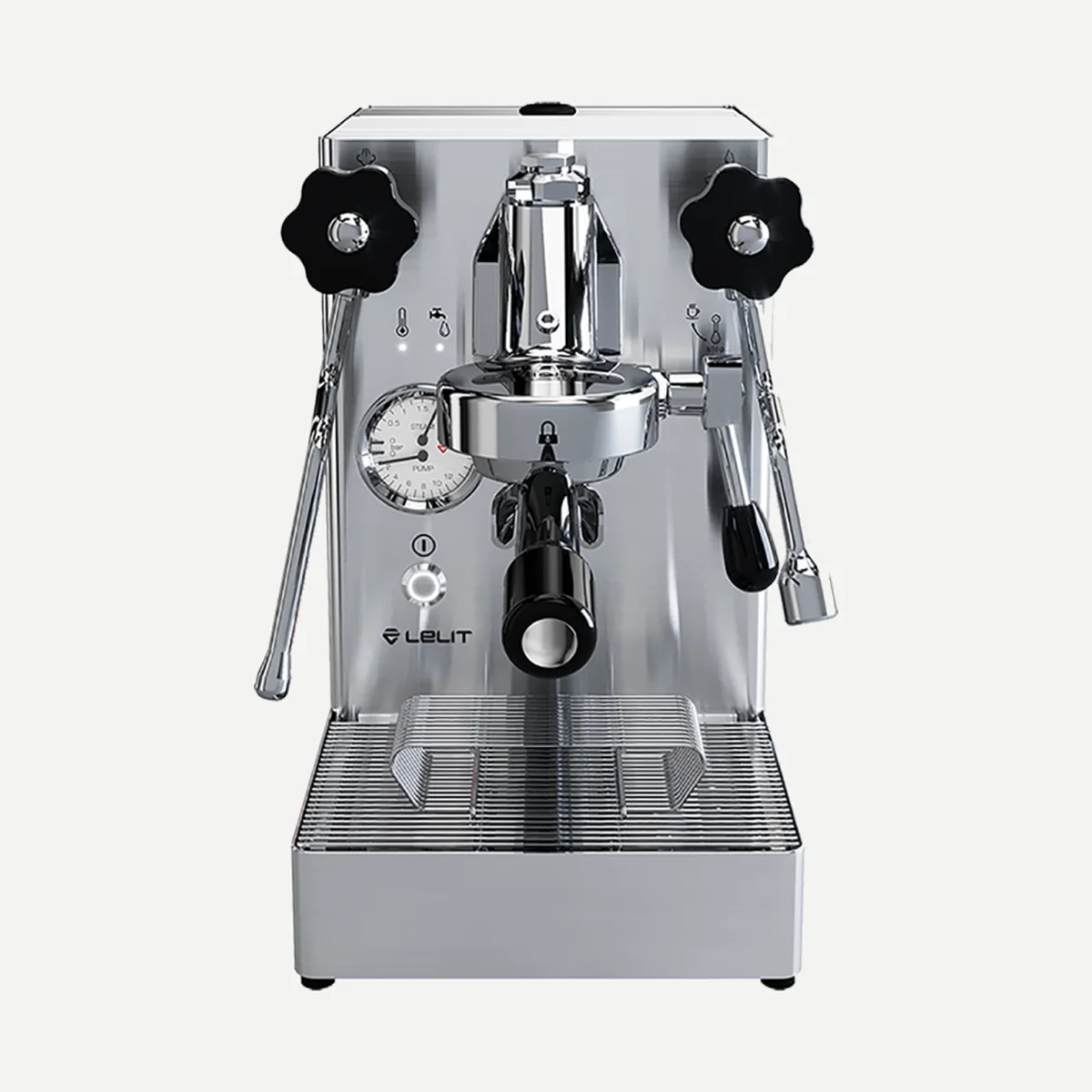 Lelit Mara X V2 PL62X espresso machine, Brushed Stainless Steel