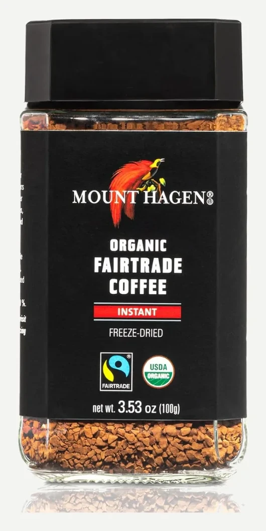 Mount Hagen Organic Freeze Dried Instant Coffee