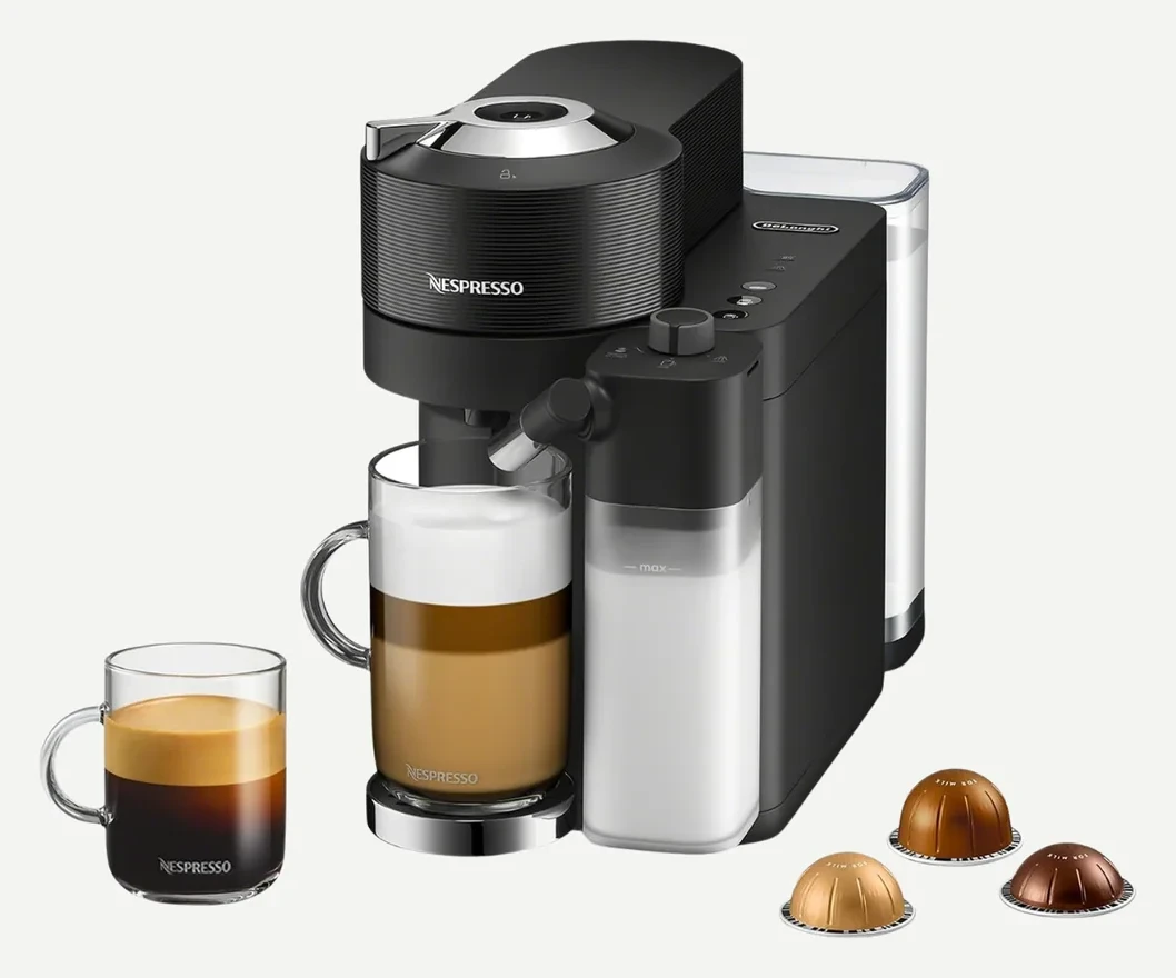 Nespresso Vertuo Lattissima pod coffee machine, Black