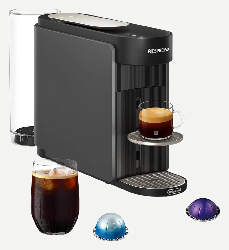 Nespresso Vertuo Up pod coffee machine, Graphite