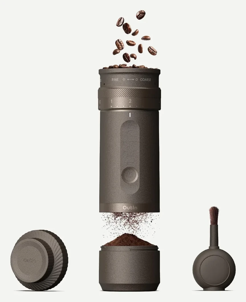 OutIn Fino Portable Electric Coffee Grinder