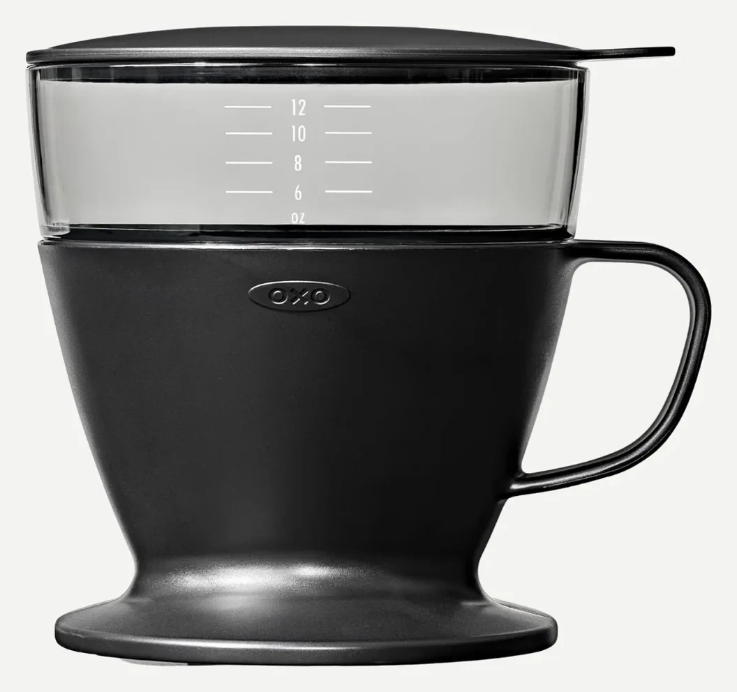 OXO Brew Single Serve Pour-Over with Water Tank pour over coffee maker, Black