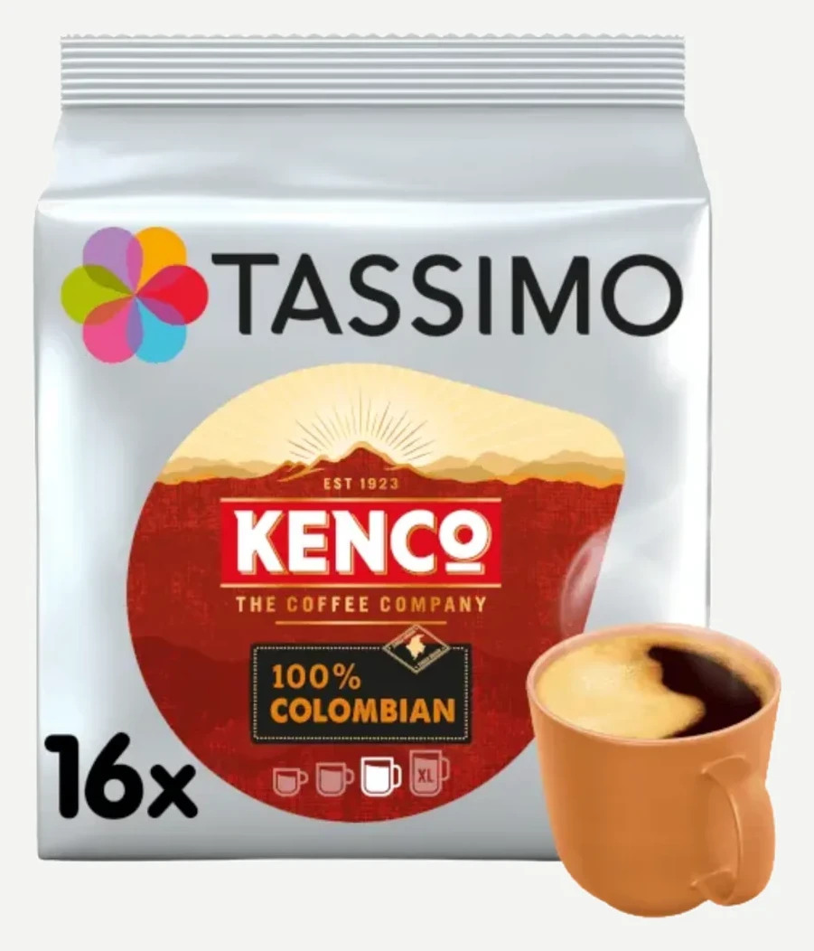 Tassimo Kenco Pure Colombian T Discs
