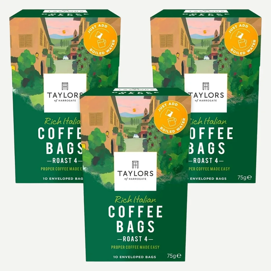 Taylors of Harrogate Rich Italian Coffee Bags 30ct