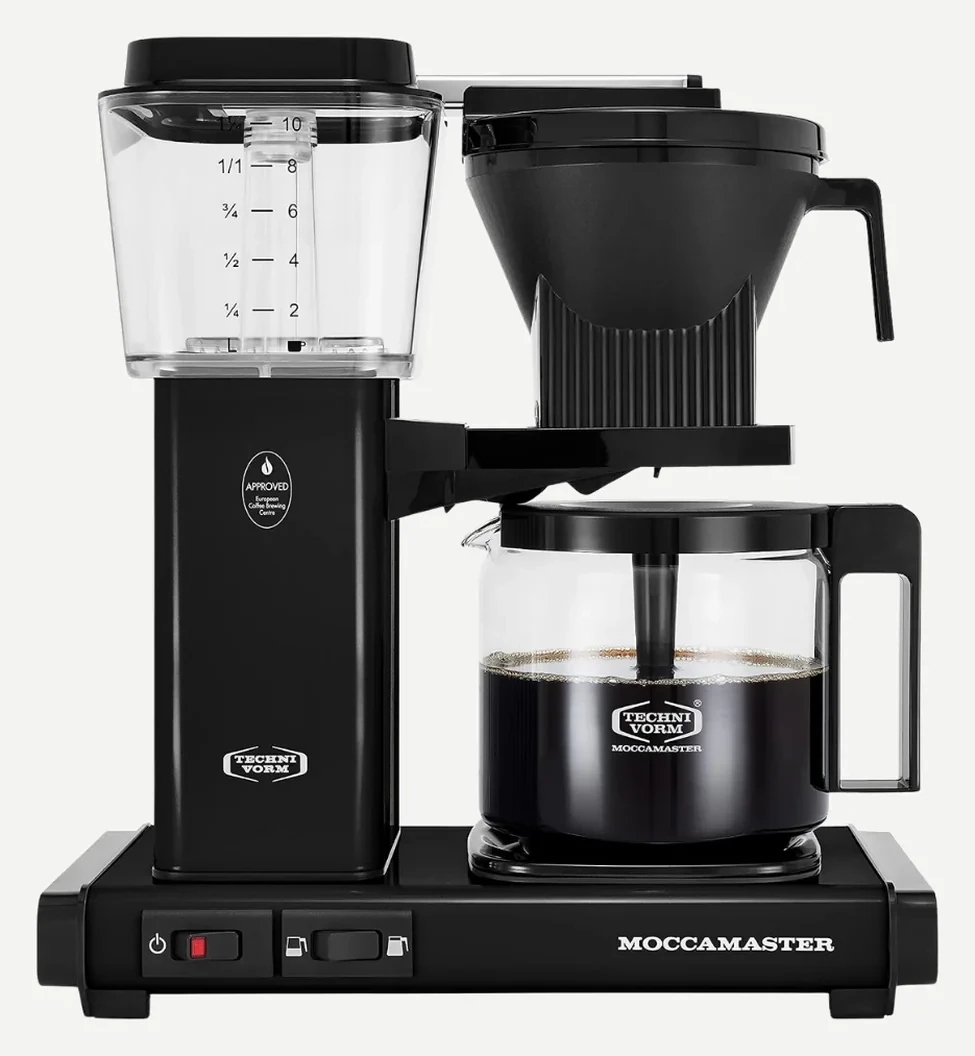 Technivorm Moccamaster KBGV Select 10-Cup drip coffee maker, Black