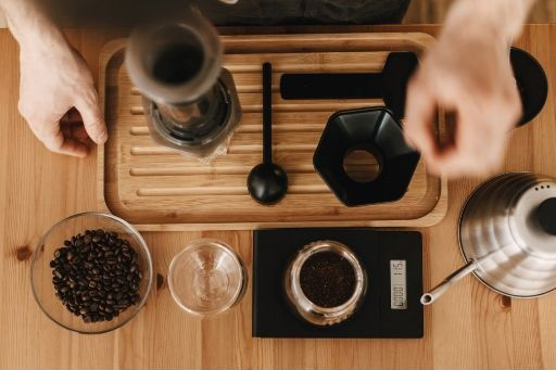 AeroPress-coffee-brewing-setup AeroPress Coffee Brewing Setup