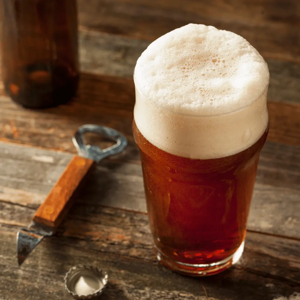 A Glass of Brown Ale