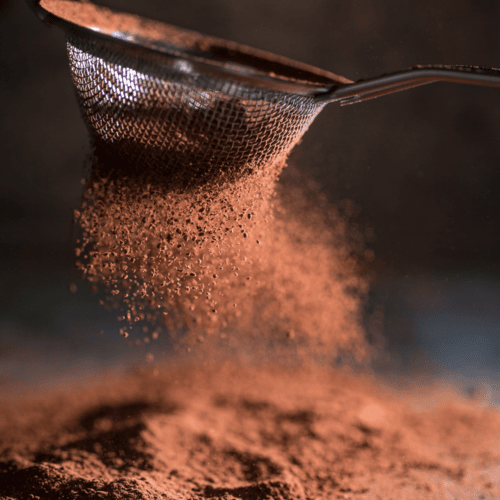 coffee sifting