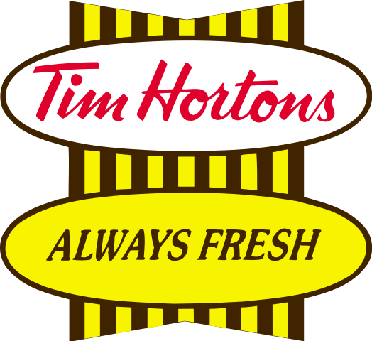 evolution of tim hortons classic logo