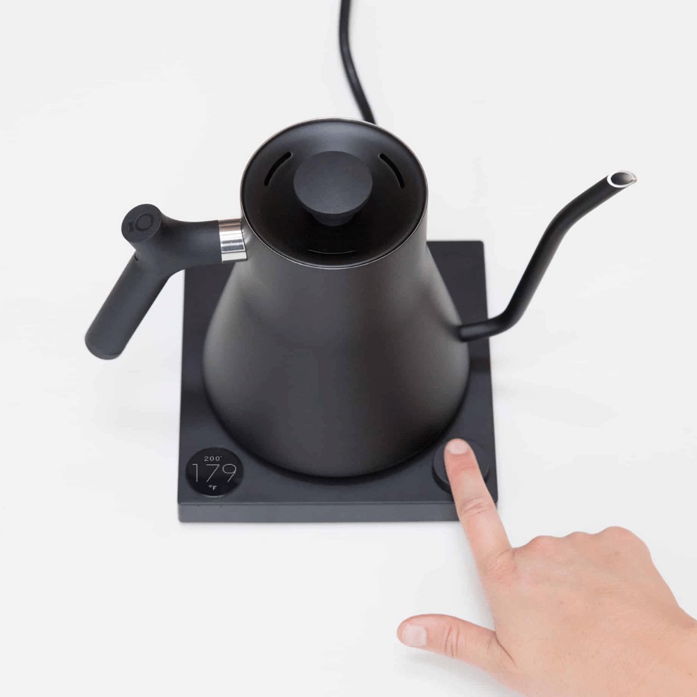 fellow electric gooseneck kettle with temperature control