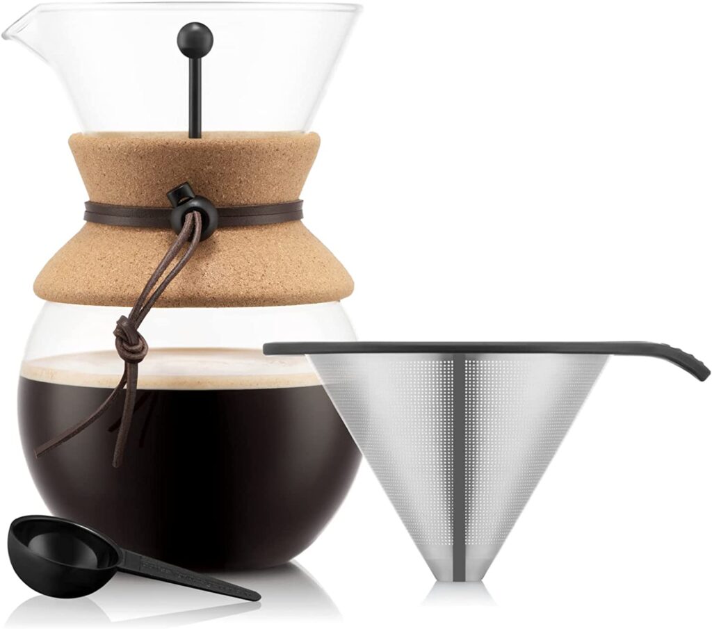 bodum pour over coffee maker