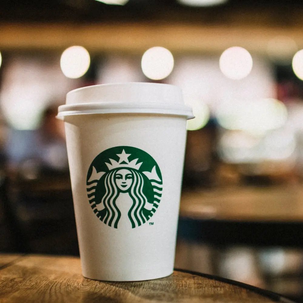 a starbucks short cup