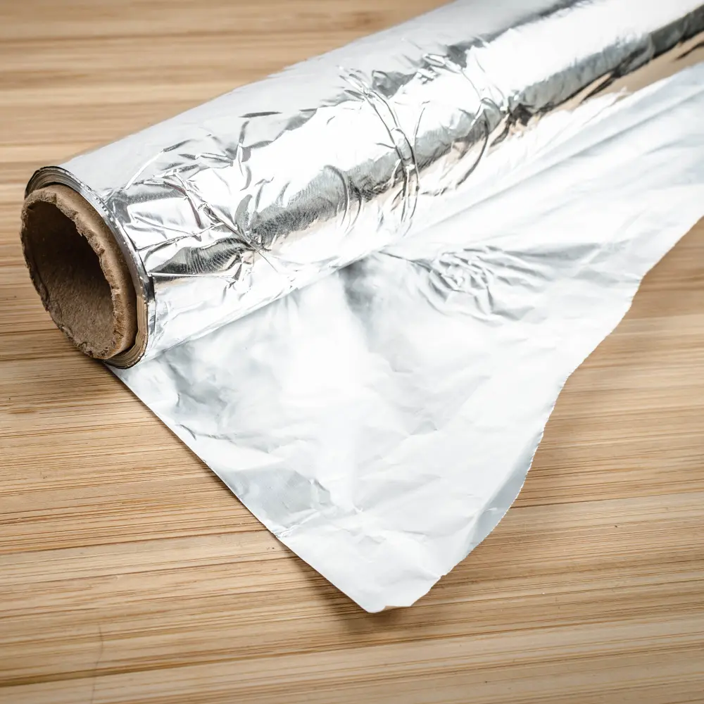a roll of perforated foil