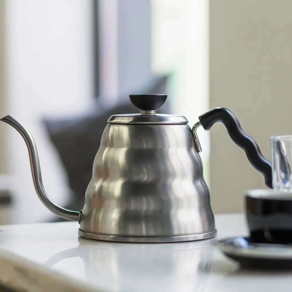 stove top stainless steel gooseneck kettle