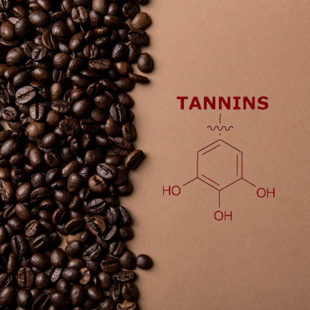 tannins chemistry sign