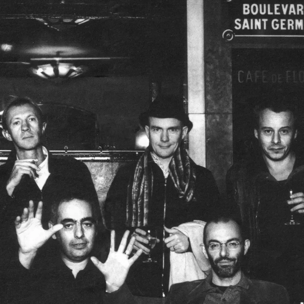 black and white photograph of the artistic movement