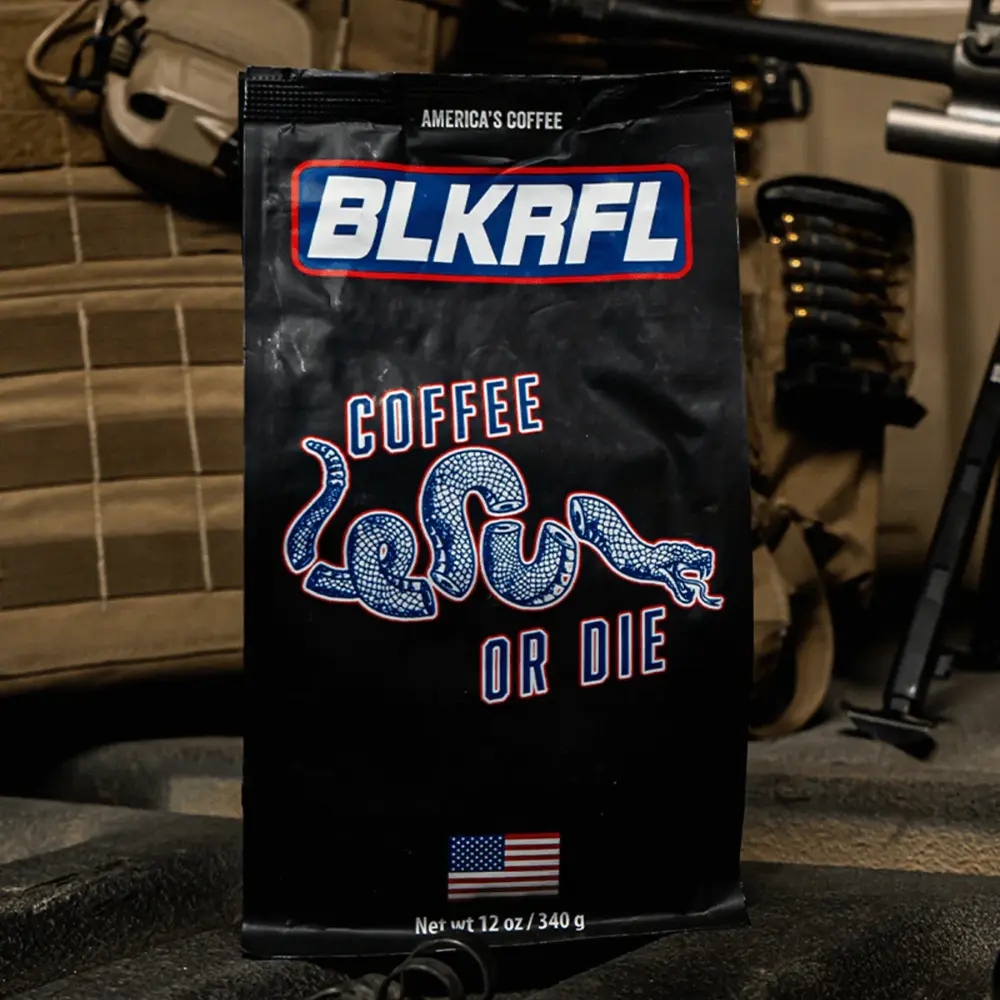 coffee or die black rifle coffee