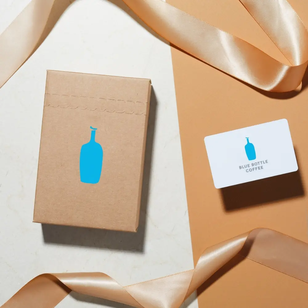 environmentally friendly blue bottle coffee packaging