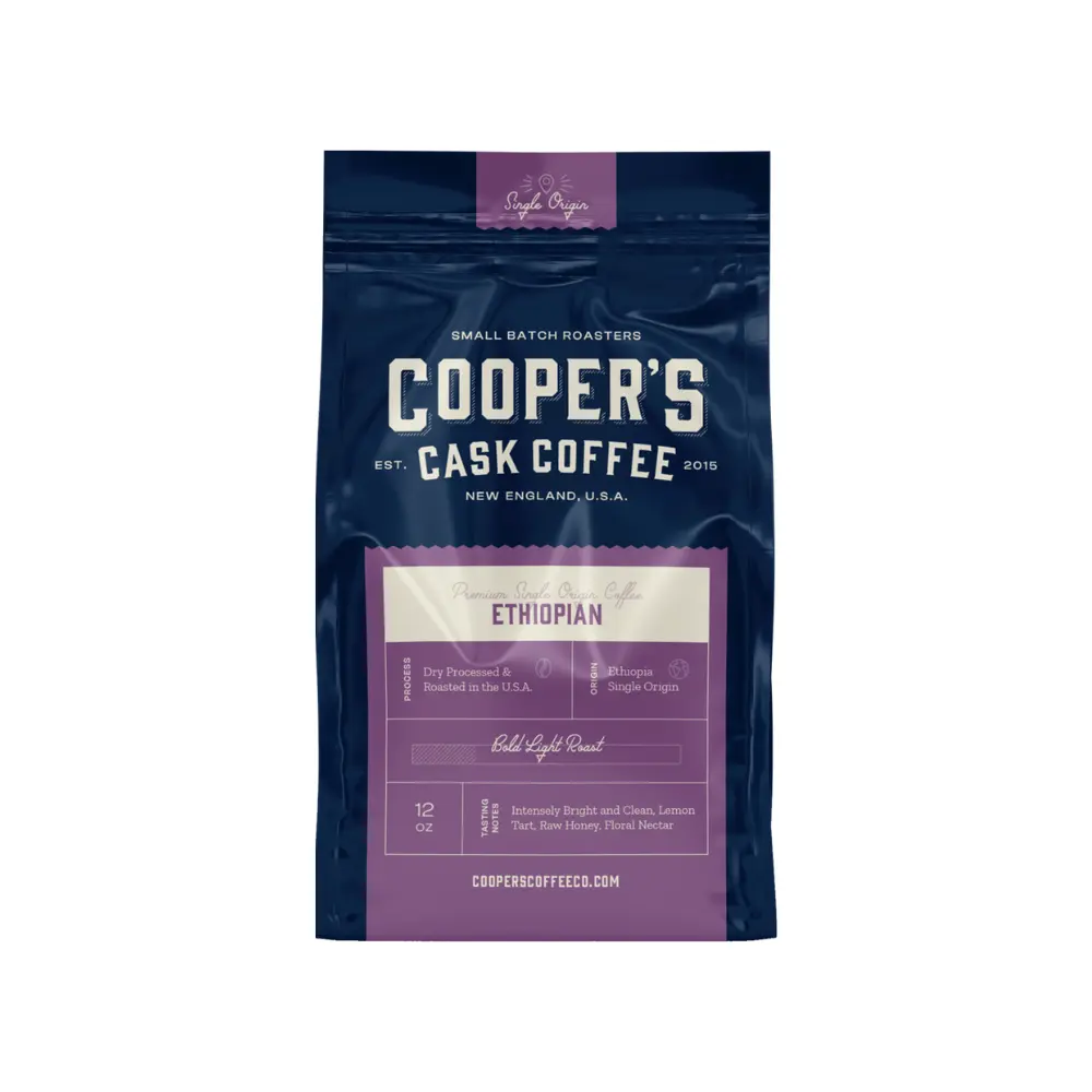 ethiopia bold light roast coffee