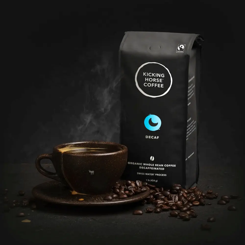 kicking horse decaf coffee