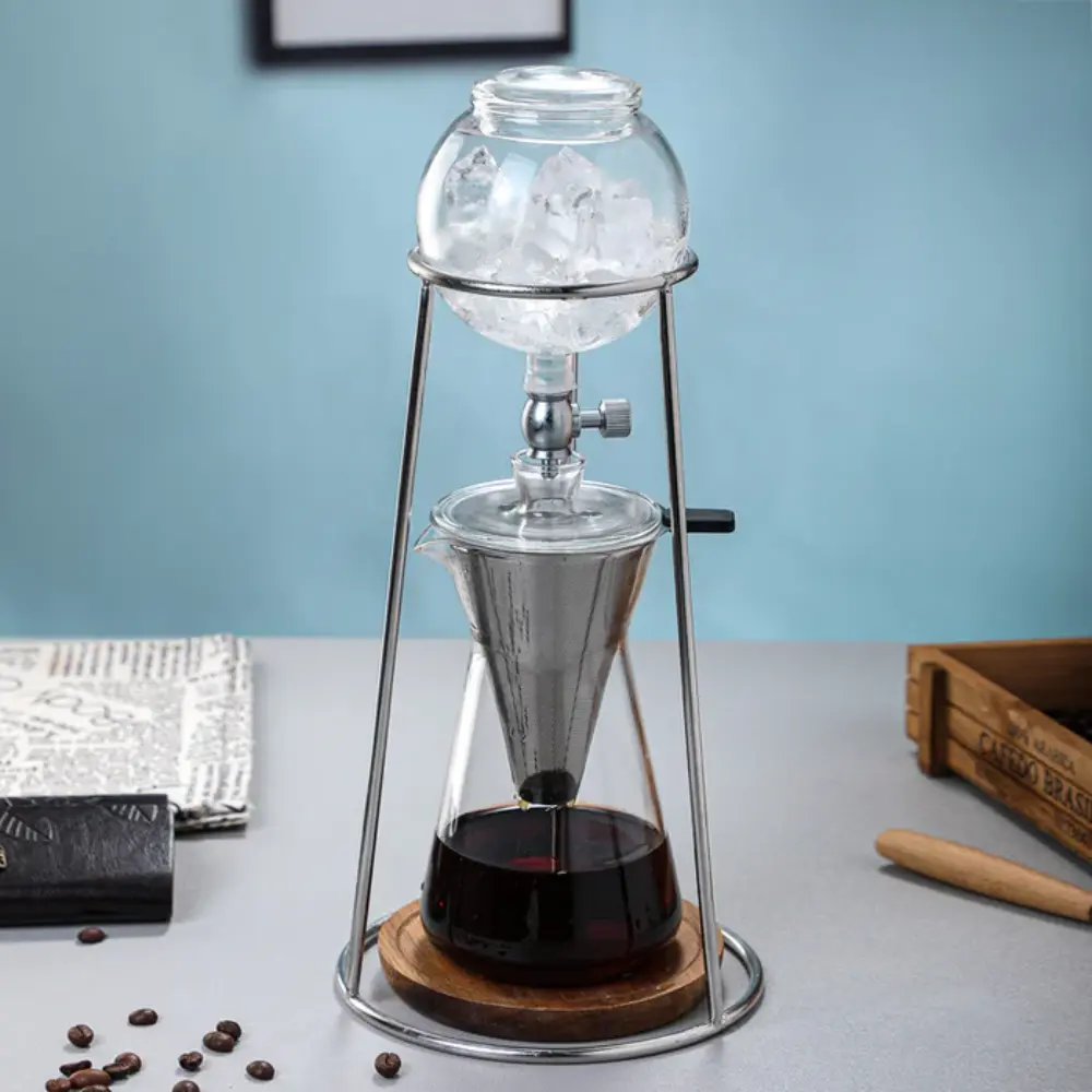 nispira stainless steel cold brew drip tower