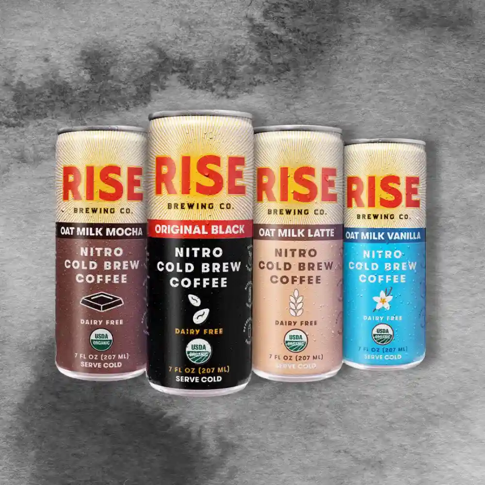 rise canned coffee