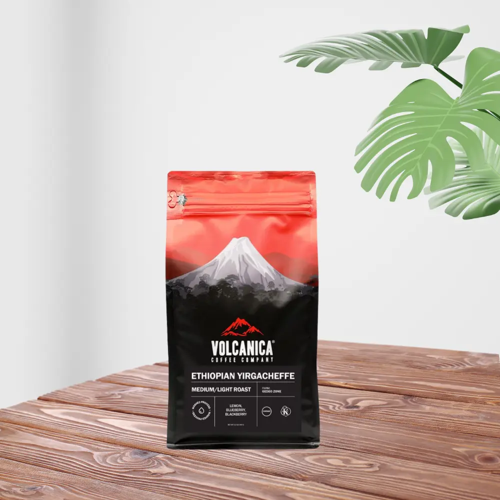 yirgacheffe coffee beans by volcanica