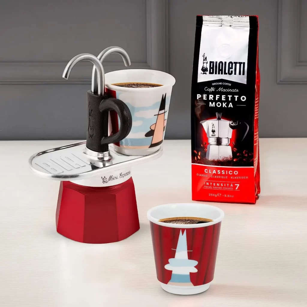 beautiful design of the bialetti express mini