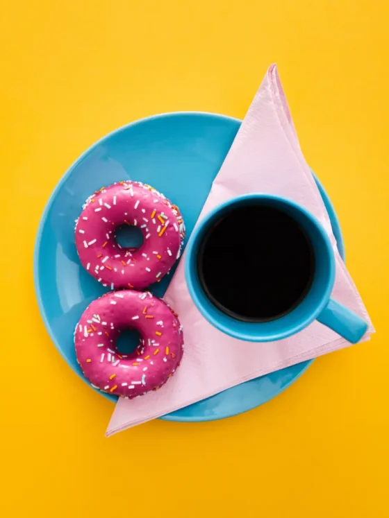coffee and donuts
