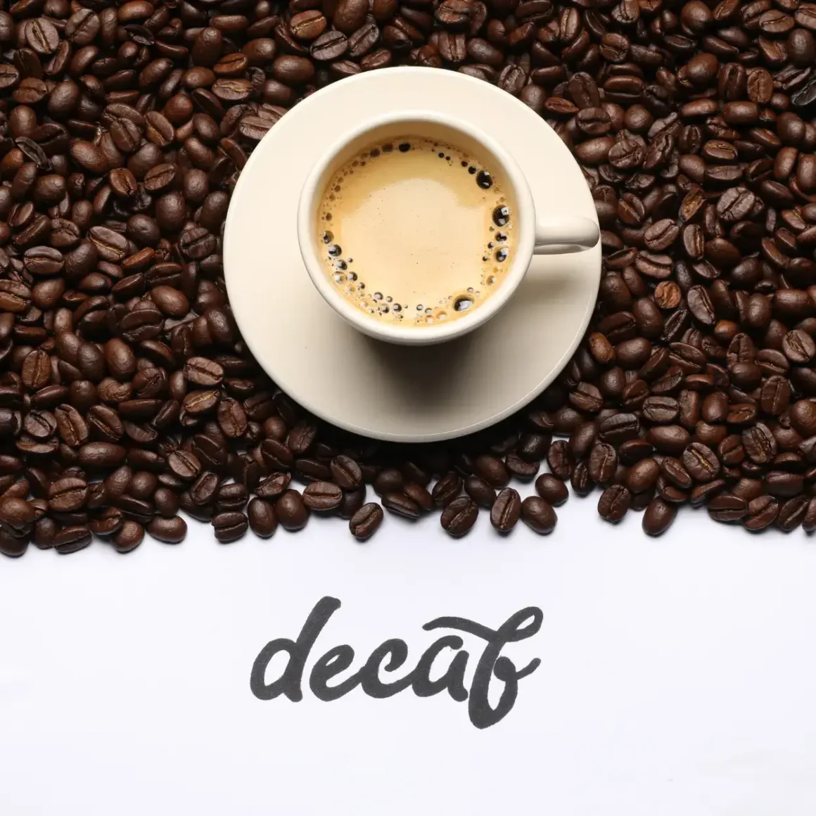 calories in decaffeinated and regular coffee