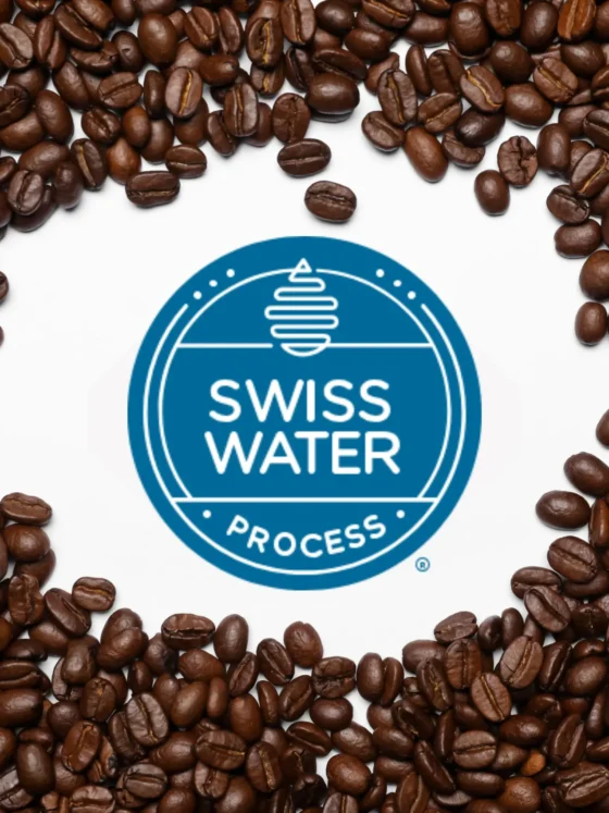 a group of coffee beans in a circle