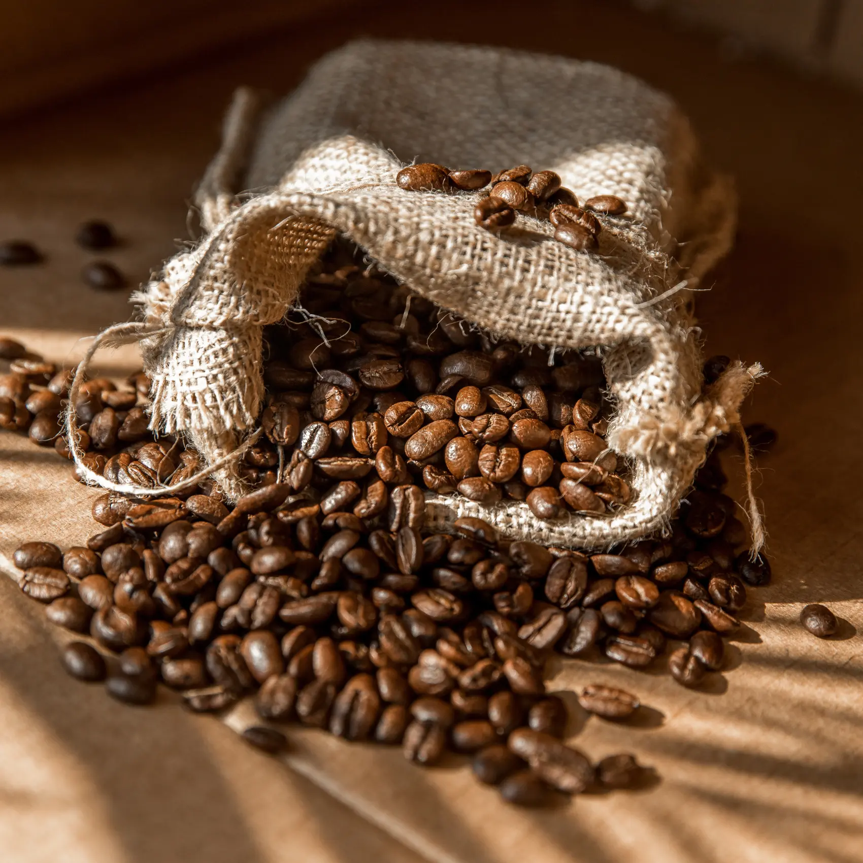 a bag of third wave coffee beans