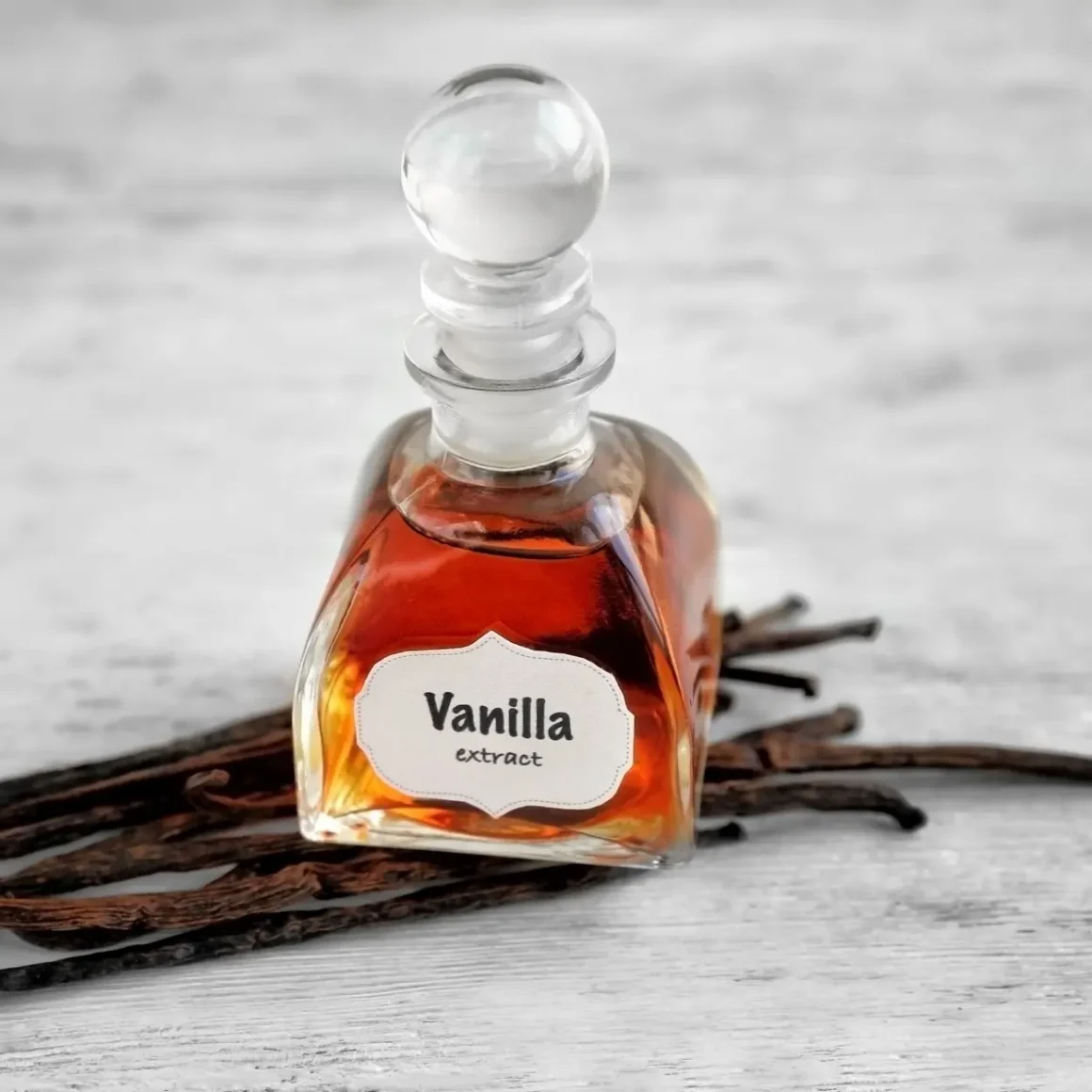 a bottle of vanilla extract