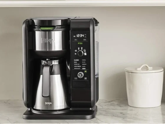 a ninja cp307 coffee maker on a counter