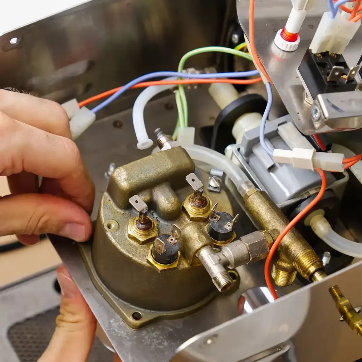 components of a coffee machine