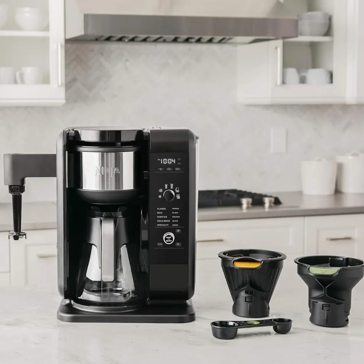 a ninja cp301 coffee maker on a counter