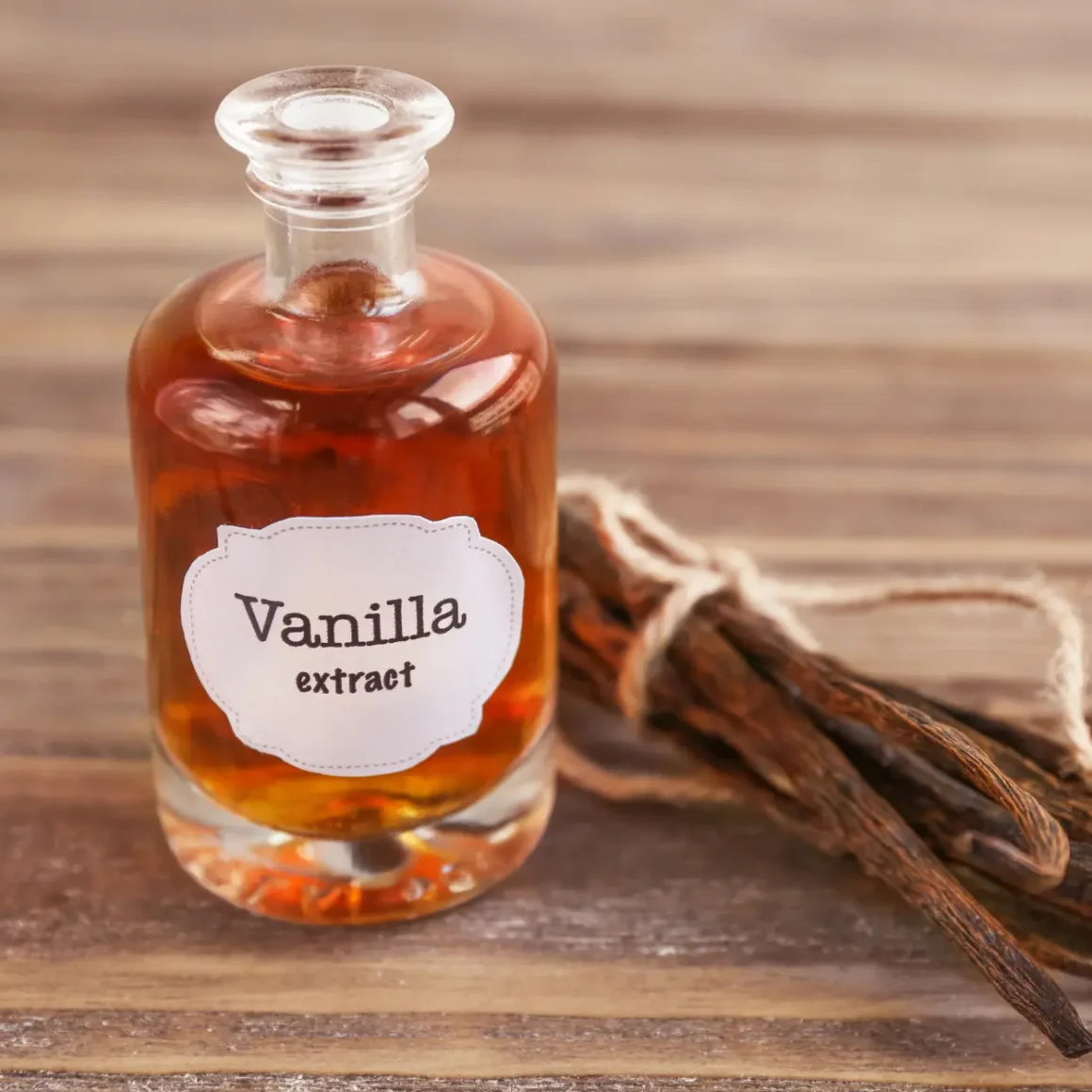 a bottle of vanilla extract